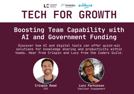 Tech For Growth | Boosting Team Capability with AI and Government Funding