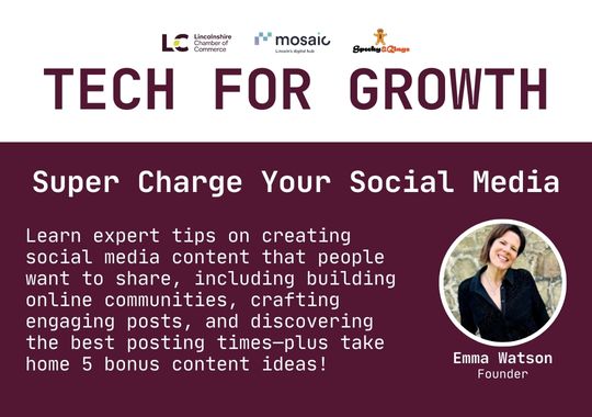 Mosaic latest news and events - Tech For Growth | How to Create Social Media Content - That People Want to Share